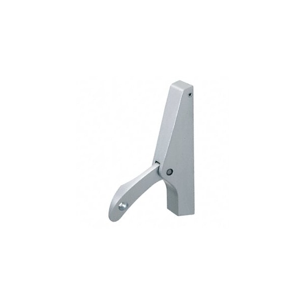 Satin Aluminum Right Side Body and Arm Assembly for 10 Series Concealed Vertical Rod Device
